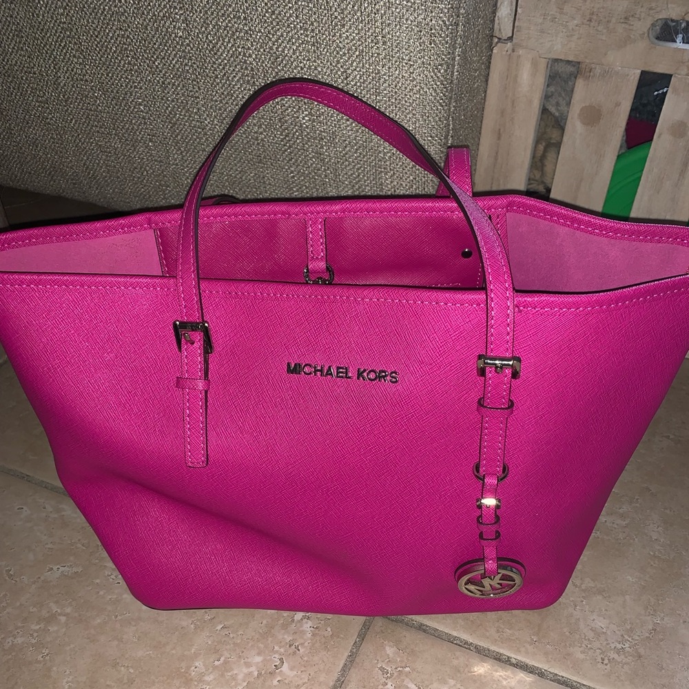 Hot pink Michael Kors